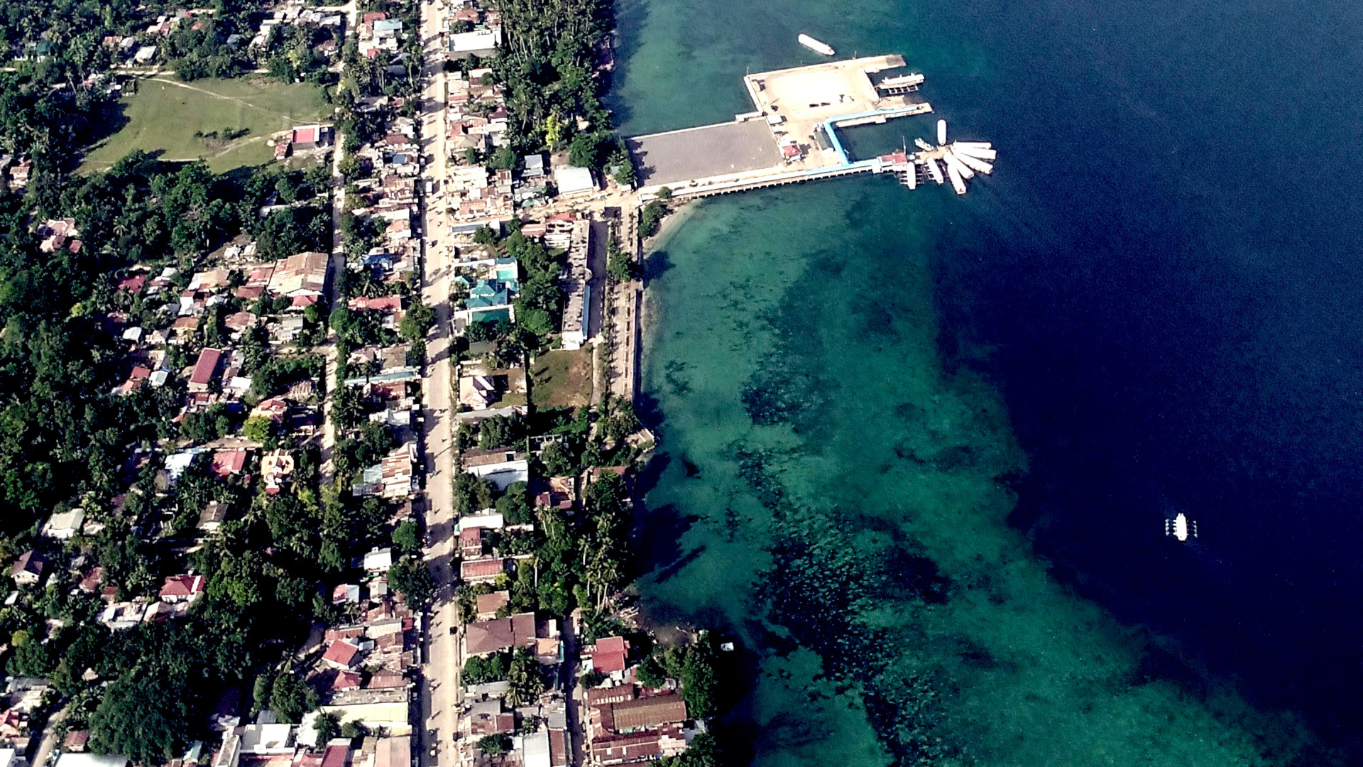 My trip to Manila air view